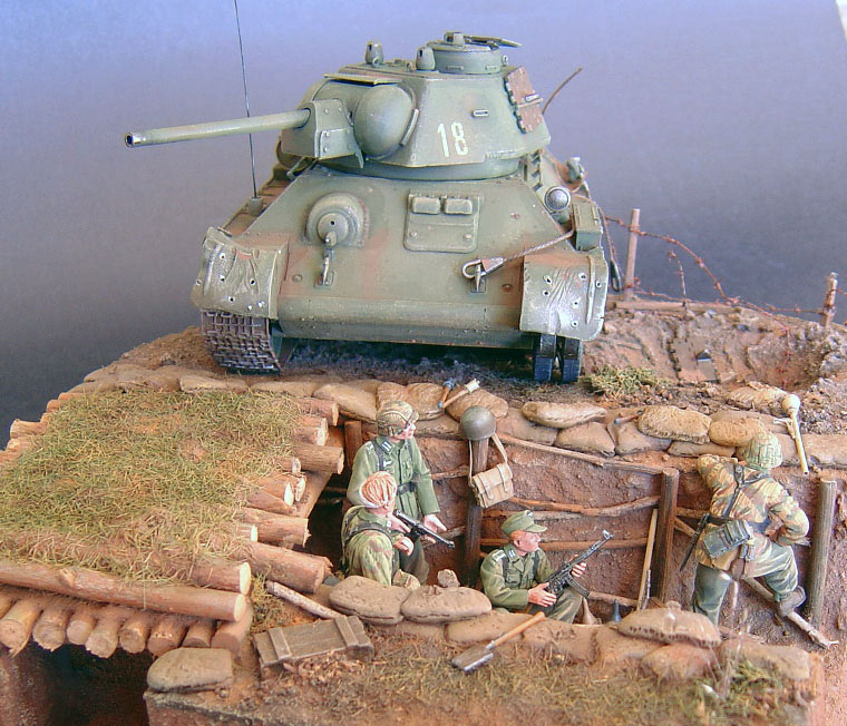 Dioramas and Vignettes: Holding the Line. Ostfront, 1944, photo #3
