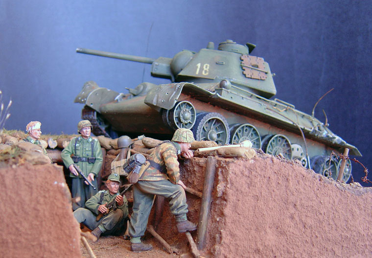 Dioramas and Vignettes: Holding the Line. Ostfront, 1944, photo #4