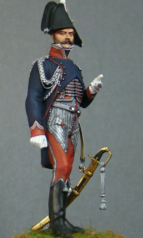 Figures: Officer, Polish Lancers of the Guard, photo #1