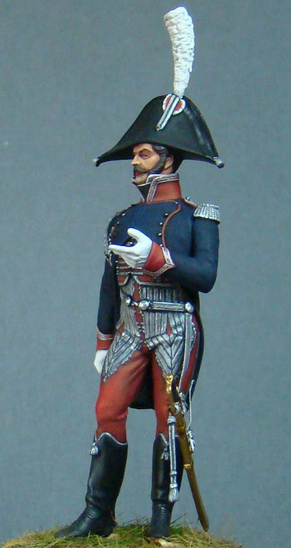 Figures: Officer, Polish Lancers of the Guard, photo #4