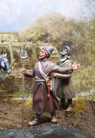 Dioramas and Vignettes: Russian guerillas, 1812, photo #8