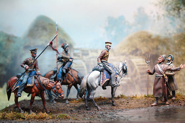 Dioramas and Vignettes: Russian guerillas, 1812