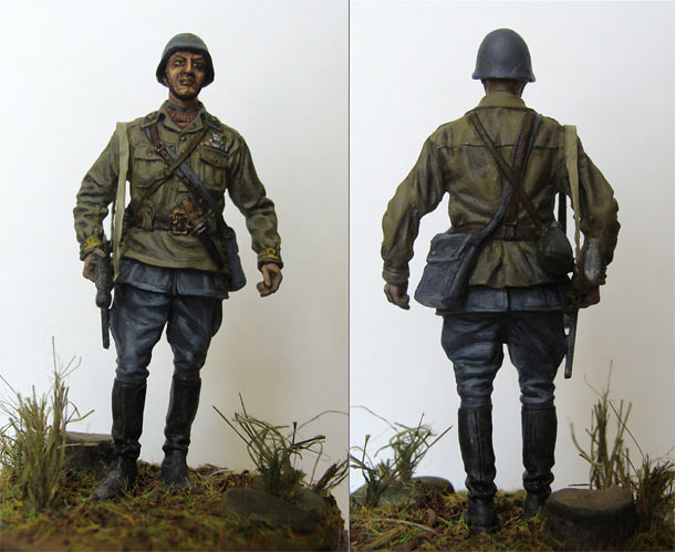 Figures: Bersaglieri officer, batallion 