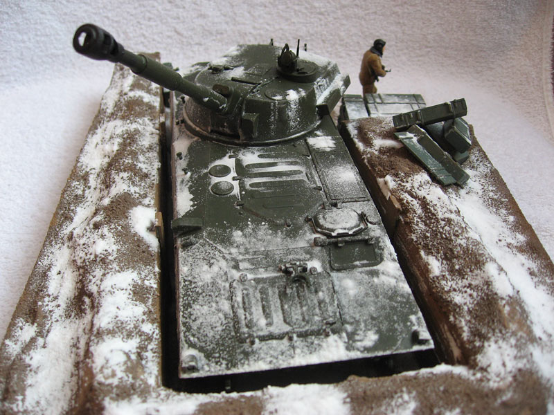 Dioramas and Vignettes: «Gvozdika» on the fire position, photo #4