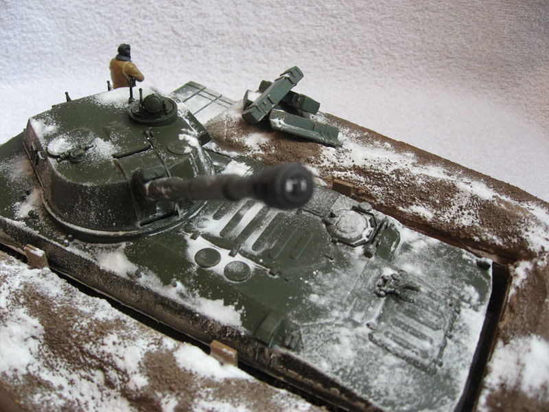 Dioramas and Vignettes: «Gvozdika» on the fire position, photo #5