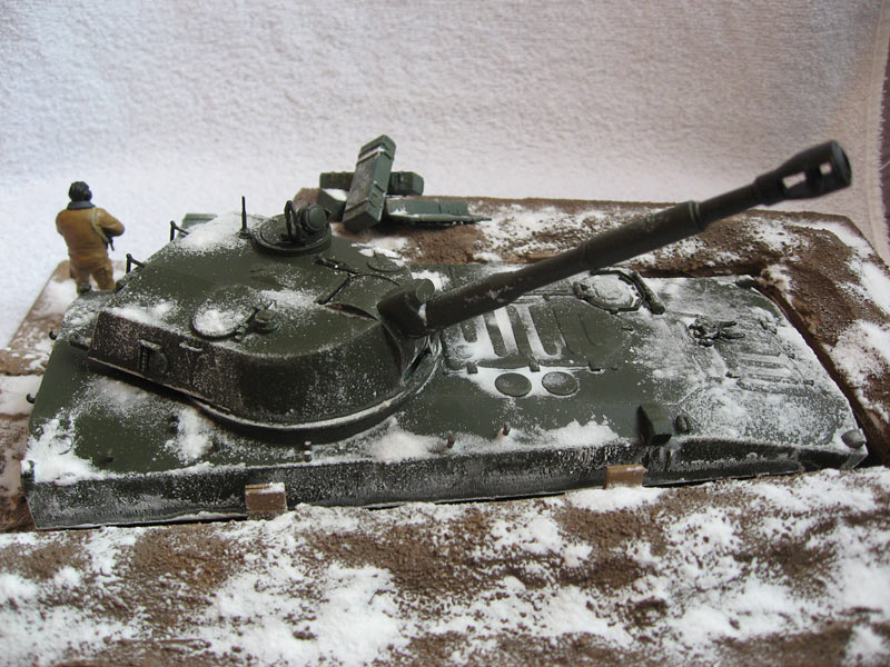 Dioramas and Vignettes: «Gvozdika» on the fire position, photo #6
