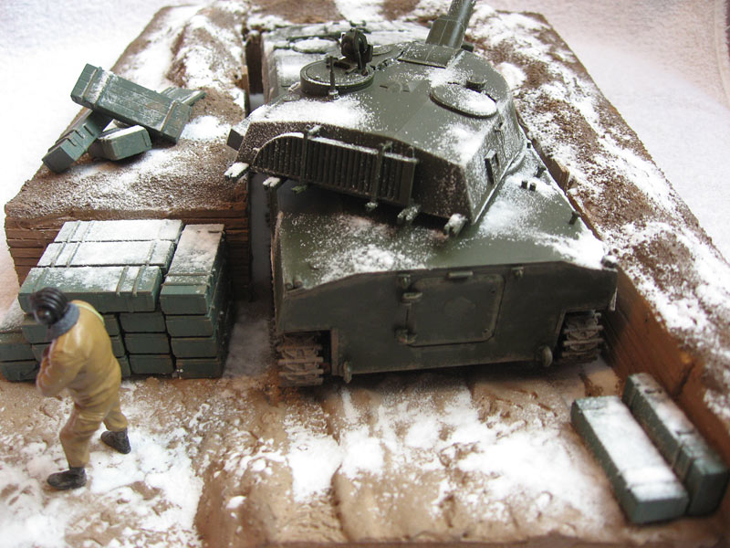 Dioramas and Vignettes: «Gvozdika» on the fire position, photo #7