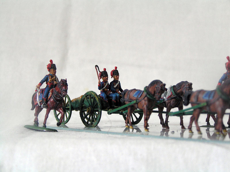 Фигурки: Французская гвардейская конная артиллерия, 1805-15 гг., фото #4