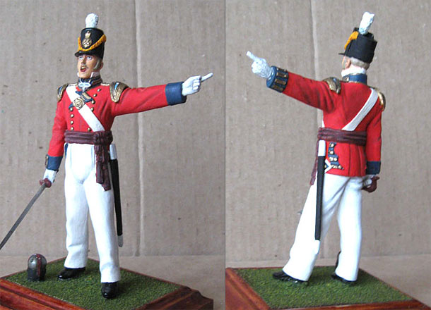 Training Grounds: British Infantry Officer, 1815