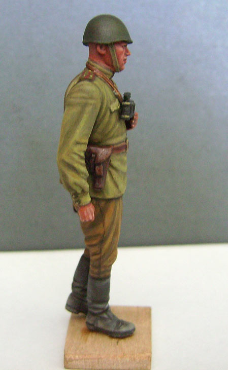 Figures: Red Army officer, summer 1943, photo #6