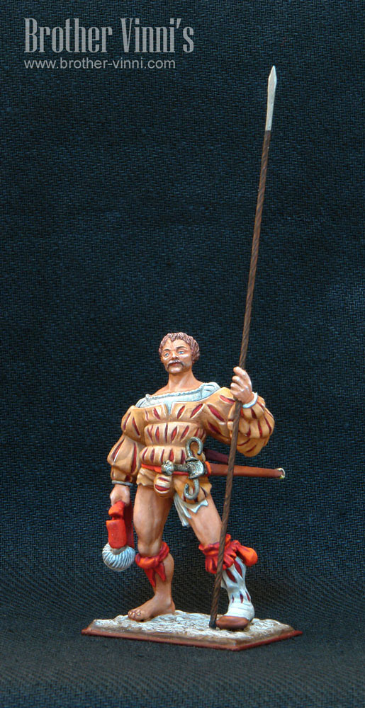 Фигурки: Ландскнехт с пикой, фото #1