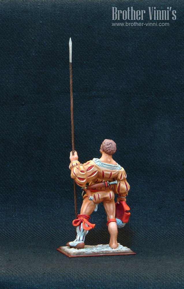 Figures: Landsknecht with pike, photo #2
