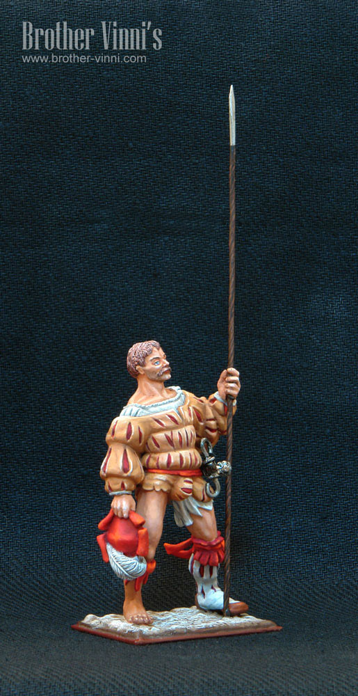 Figures: Landsknecht with pike, photo #4