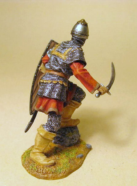 Figures: Bysantian warrior, XIV century, photo #3