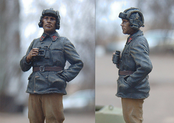 Figures: Lt.Colonel of Armored Troops