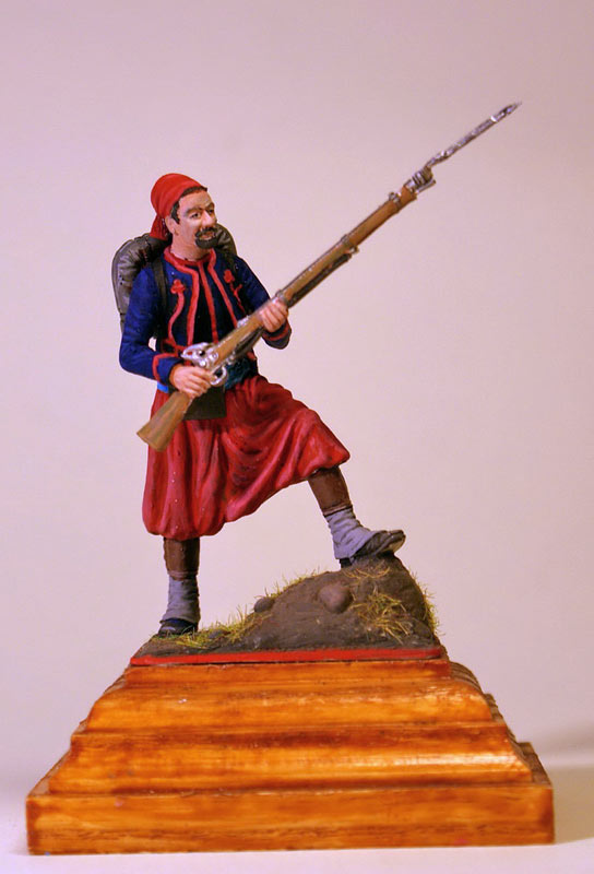 Figures: French Zouave, Crimean war, photo #1