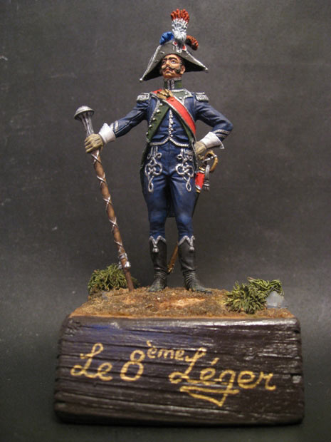 Figures: Tambour-major, 8th light regt., France 1809, photo #1