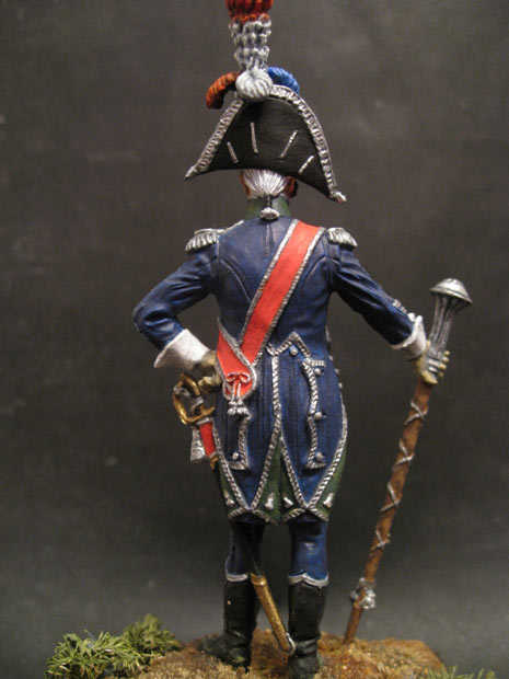 Фигурки: Тамбур-мажор 8-го легкого полка, Франция, 1809г., фото #5