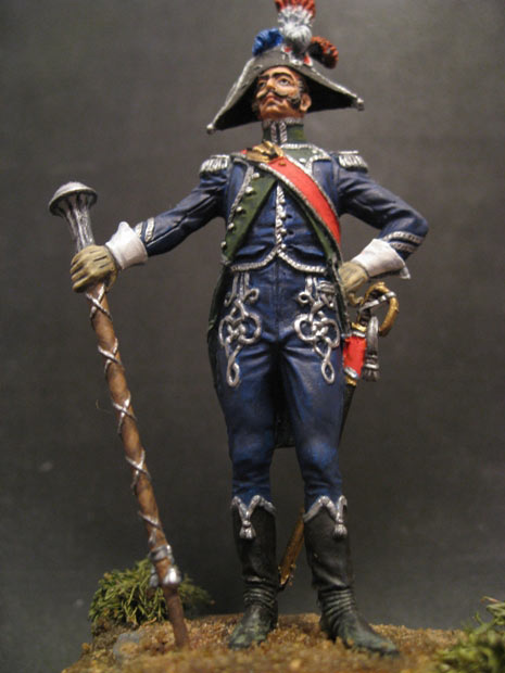 Figures: Tambour-major, 8th light regt., France 1809, photo #8