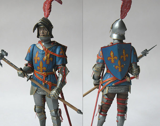 Figures: French Knight, 15 AD