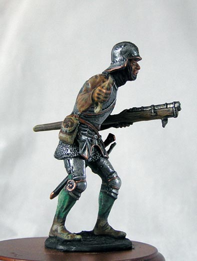 Figures: Swiss mercenary with arquebuse, photo #7