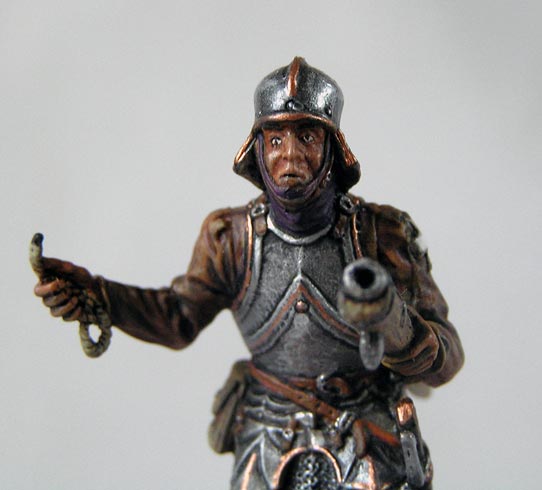 Figures: Swiss mercenary with arquebuse, photo #9