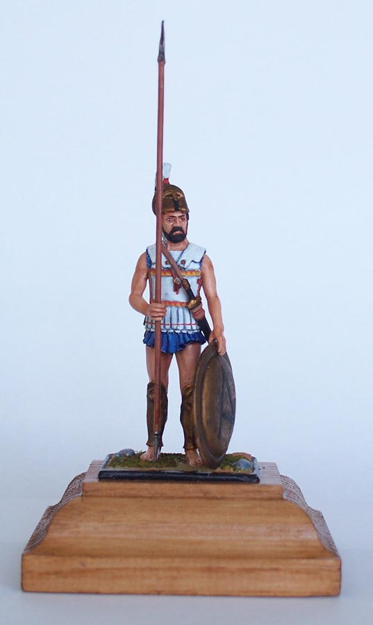 Figures: Athenian hoplite, I B.C., photo #1