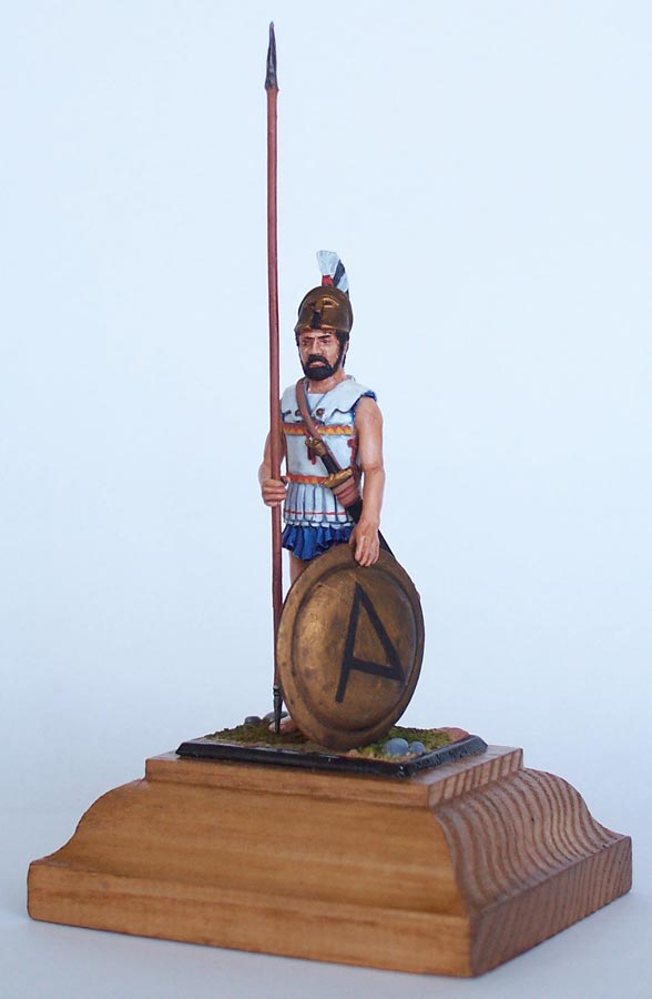 Figures: Athenian hoplite, I B.C., photo #2