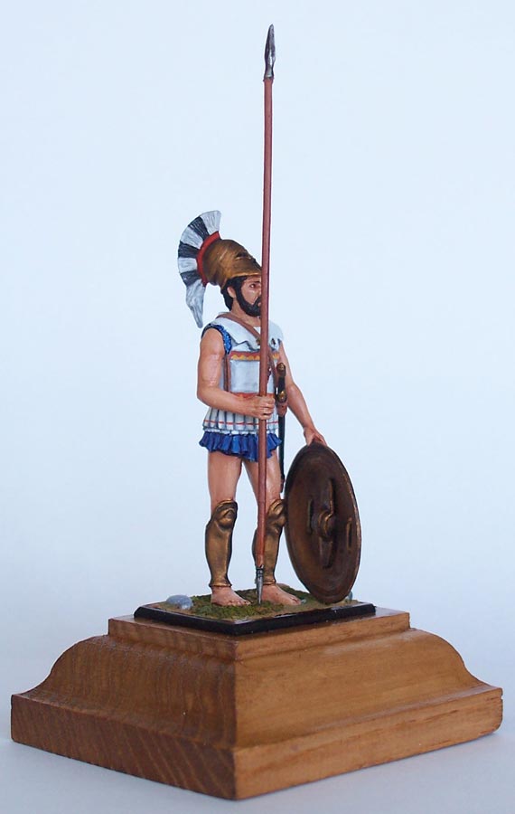 Figures: Athenian hoplite, I B.C., photo #8