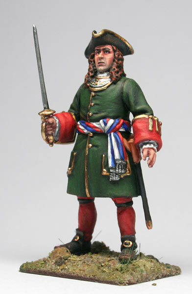 Figures: Russian infantry officer, early XVIII century., photo #2