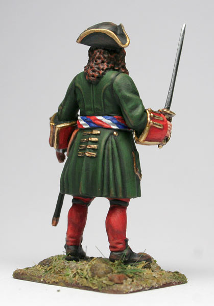 Figures: Russian infantry officer, early XVIII century., photo #4