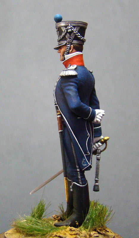 Figures: Officer, chasseurs company, 7th light infantry regt., photo #3