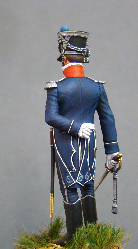 Figures: Officer, chasseurs company, 7th light infantry regt., photo #4