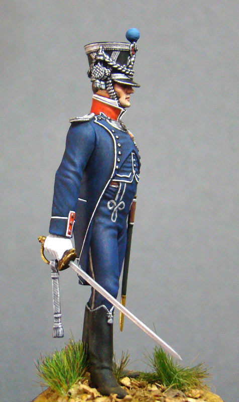 Figures: Officer, chasseurs company, 7th light infantry regt., photo #7