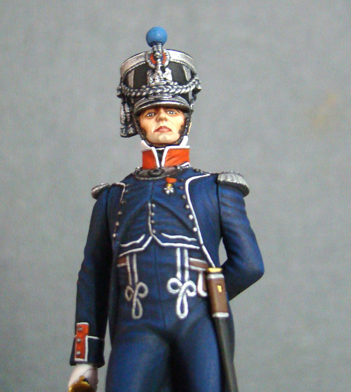 Figures: Officer, chasseurs company, 7th light infantry regt., photo #8