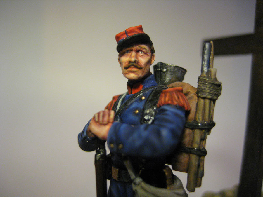 Figures: Line infantry soldier, France 1870, photo #8