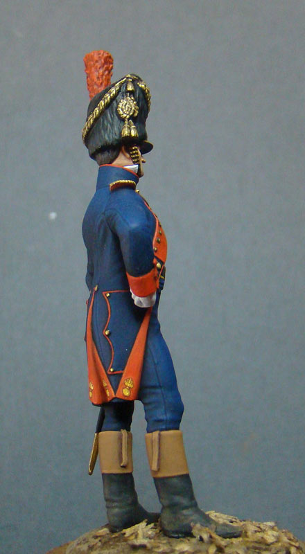 Figures: Officer, pontonier company, French Guard, photo #6