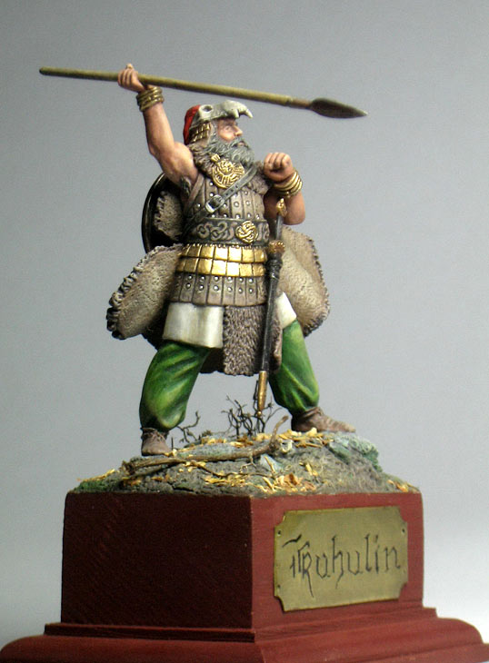 Figures: Cuchulain, Irish mythological hero, photo #1