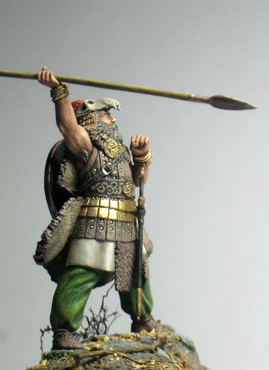 Figures: Cuchulain, Irish mythological hero, photo #6
