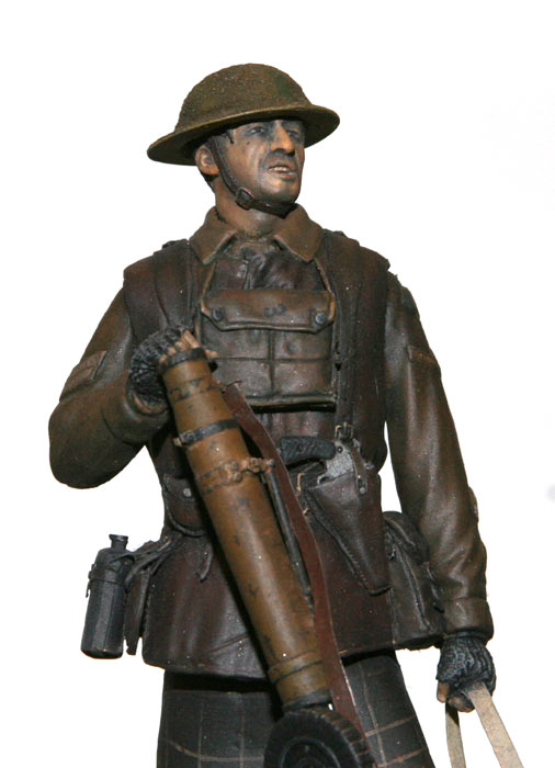 Figures: Scotch machine gunner, 1918, photo #6