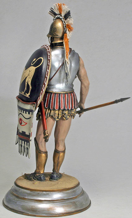 Figures: Greek hoplite, IV B.C., photo #5