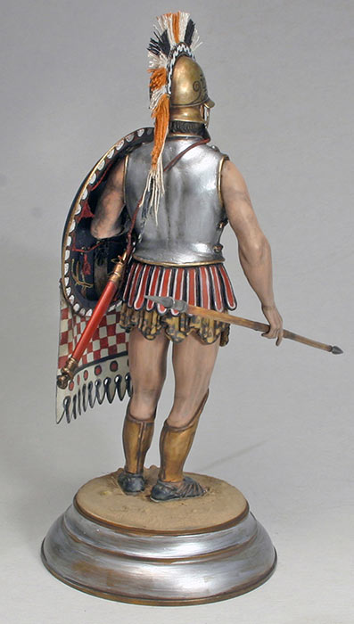 Figures: Greek hoplite, IV B.C., photo #6