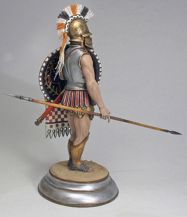 Figures: Greek hoplite, IV B.C., photo #7