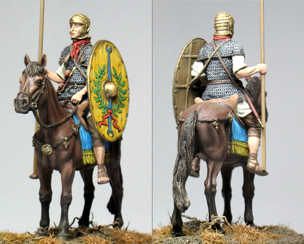 Figures: Roman auxiliary cavalryman