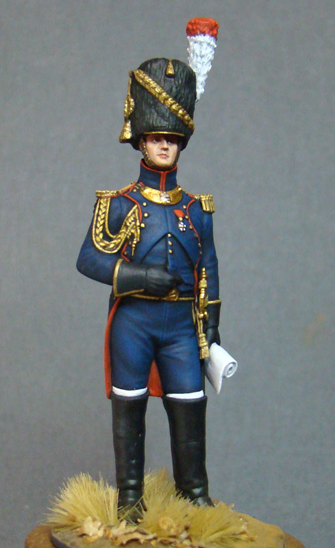 Figures: Officer, foot artillery of Old Guard, photo #1