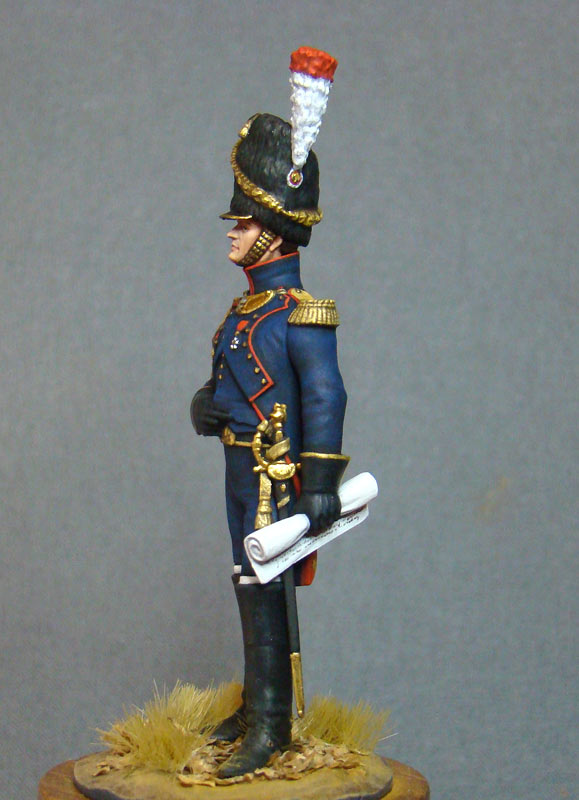 Figures: Officer, foot artillery of Old Guard, photo #3