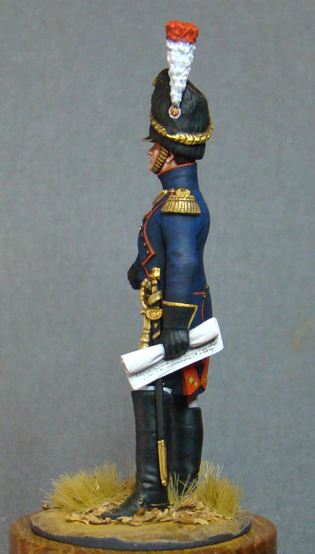 Figures: Officer, foot artillery of Old Guard, photo #4