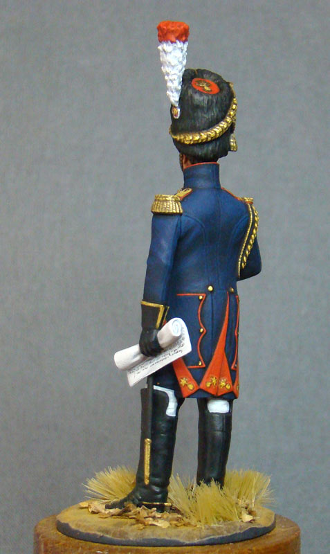 Figures: Officer, foot artillery of Old Guard, photo #5