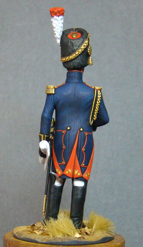 Figures: Officer, foot artillery of Old Guard, photo #6