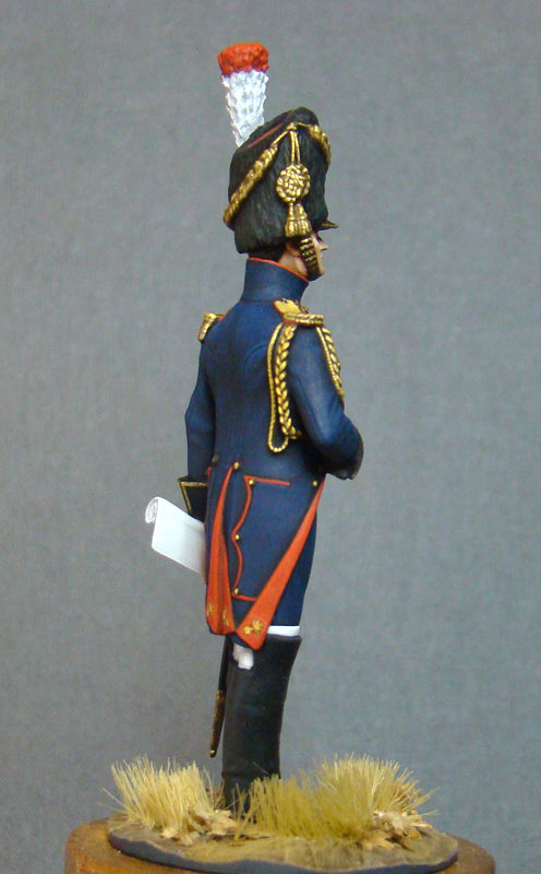 Figures: Officer, foot artillery of Old Guard, photo #7